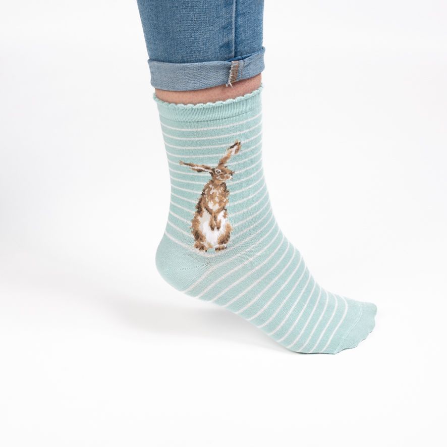 Wrendale Socks Hare & The Bee