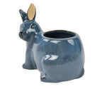 Bunny Planter Blue 12.5cm