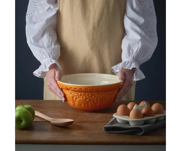 Forest Bear Bowl Ochre 24cm