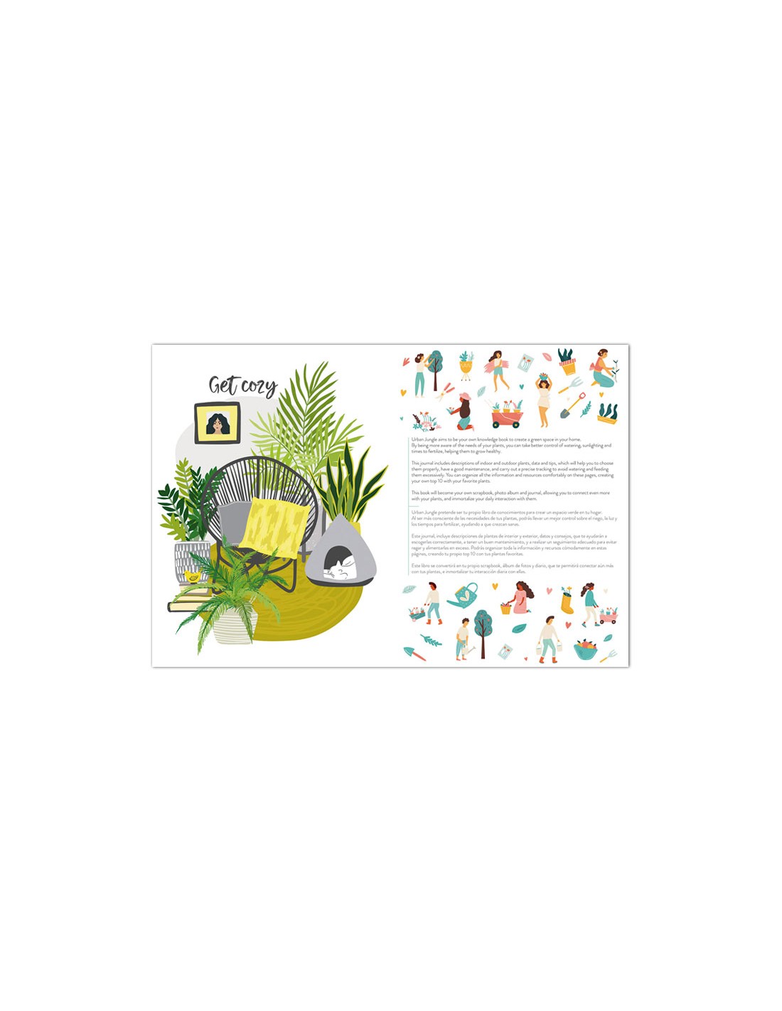 Urban Jungle Plant Care Journal