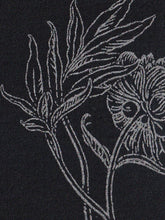 Load image into Gallery viewer, Hobo Black Peony Merino Fingerless Gloves