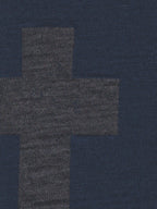 Ink Cross Hobo Length Printed Merino Fingerless Gloves